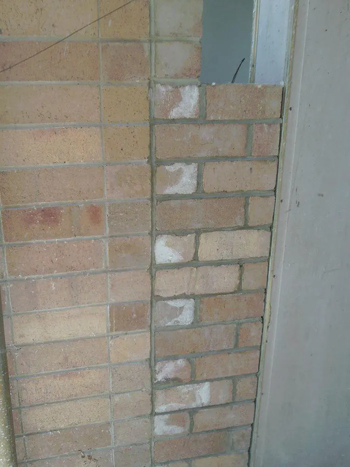 Brickwork reinstatement