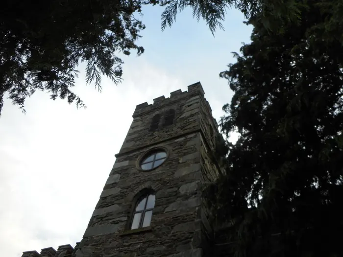 St Andrews Church tower in the English Lake District, repaired with Helifix